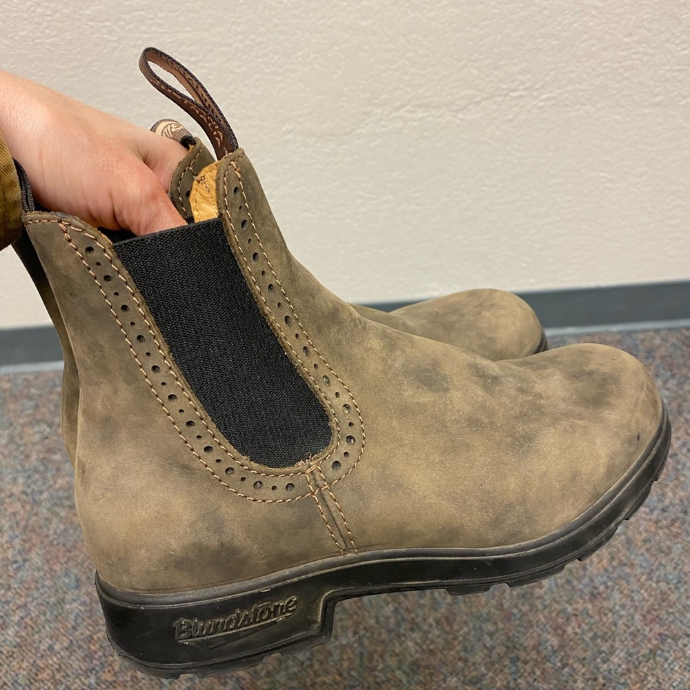 Blundstone 1351 high top Boots in rustic brown Aus size 4 USA 7 EUC-gently used